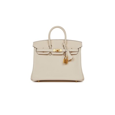 HERMES BIRKIN 25 SWIFT GOLD HARDWARE (25*20*13cm)